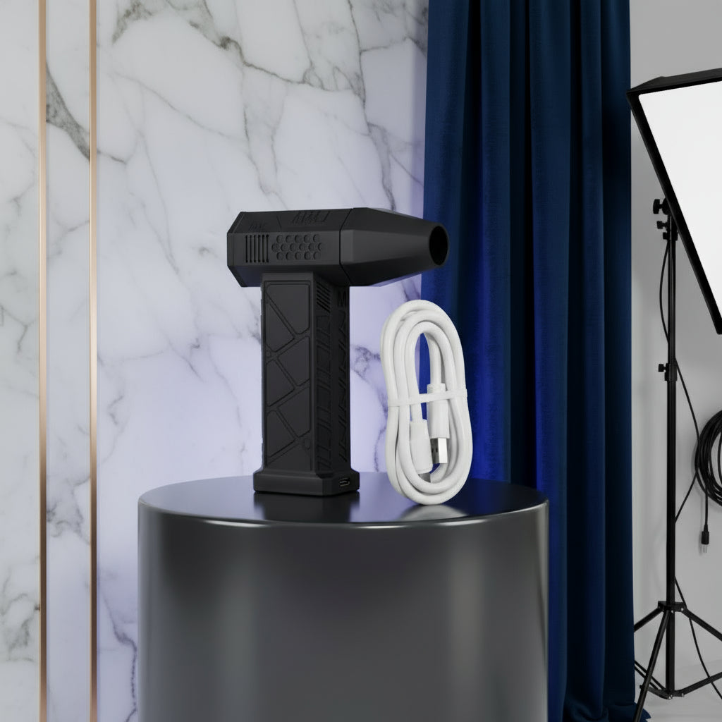 X3 130000RPM Turbofan Brushless Motor 52M/S High Speed Duct Fan Mini Turbo Jet Fan Turbo Fan 200W Violent Fan High-Performance